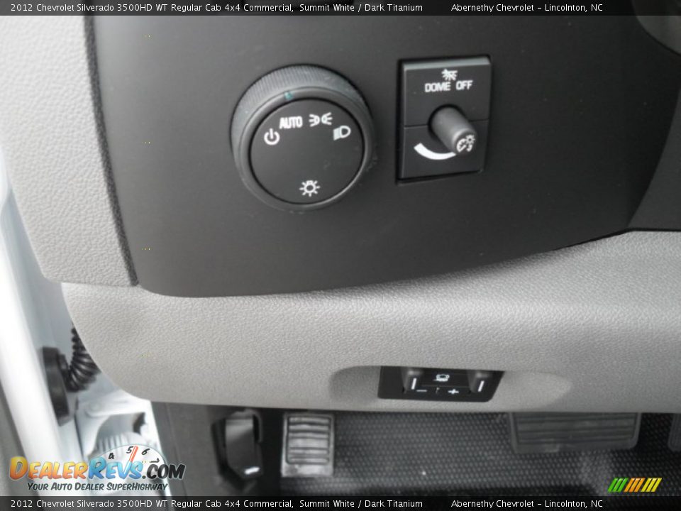 2012 Chevrolet Silverado 3500HD WT Regular Cab 4x4 Commercial Summit White / Dark Titanium Photo #14