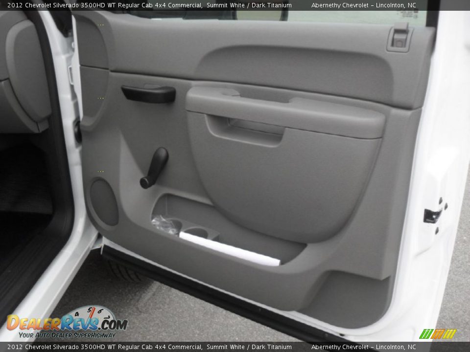 Door Panel of 2012 Chevrolet Silverado 3500HD WT Regular Cab 4x4 Commercial Photo #20