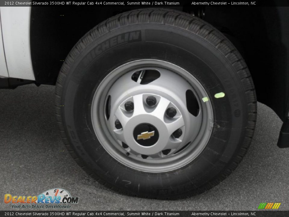 2012 Chevrolet Silverado 3500HD WT Regular Cab 4x4 Commercial Wheel Photo #22