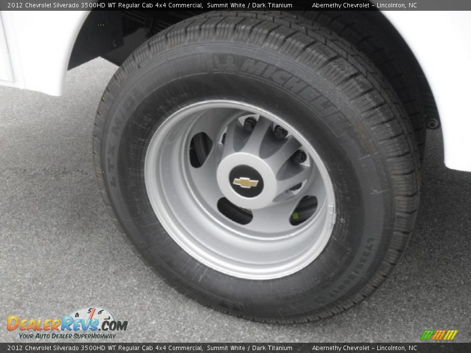 2012 Chevrolet Silverado 3500HD WT Regular Cab 4x4 Commercial Wheel Photo #23