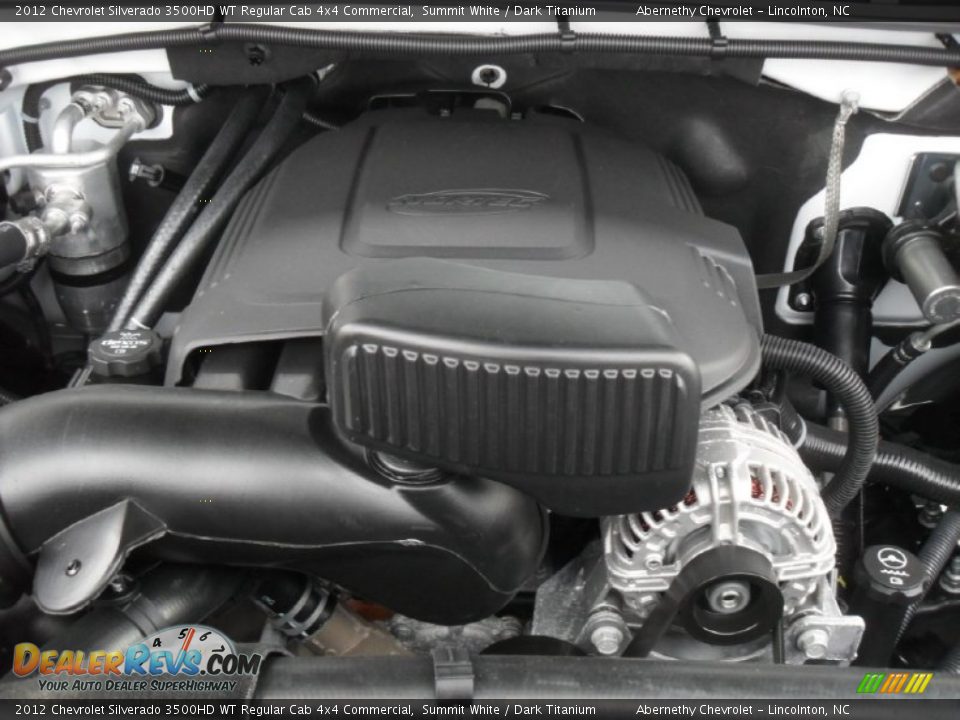 2012 Chevrolet Silverado 3500HD WT Regular Cab 4x4 Commercial 6.0 Liter OHV 16-Valve Vortec V8 Engine Photo #24