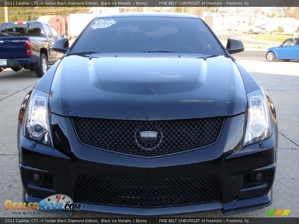 Black Ice Metallic 2011 Cadillac CTS -V Sedan Black Diamond Edition Photo #2