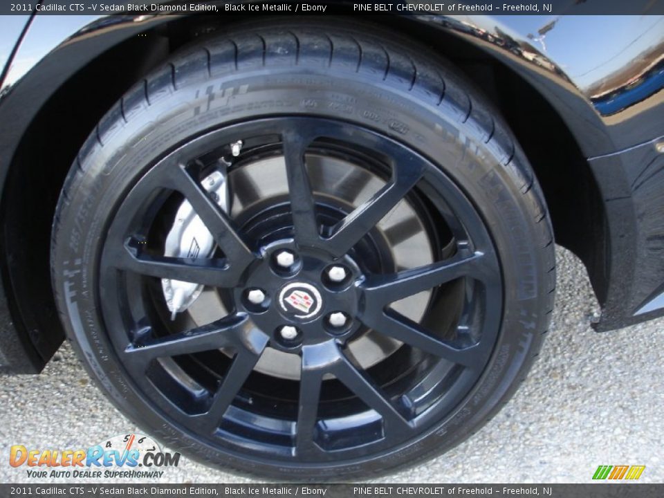 2011 Cadillac CTS -V Sedan Black Diamond Edition Wheel Photo #8