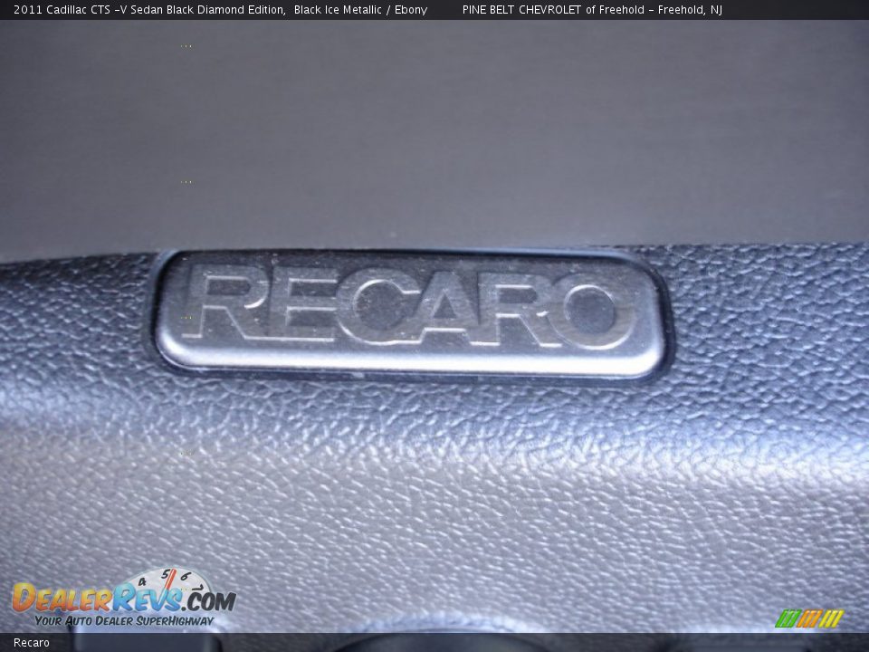 Recaro - 2011 Cadillac CTS