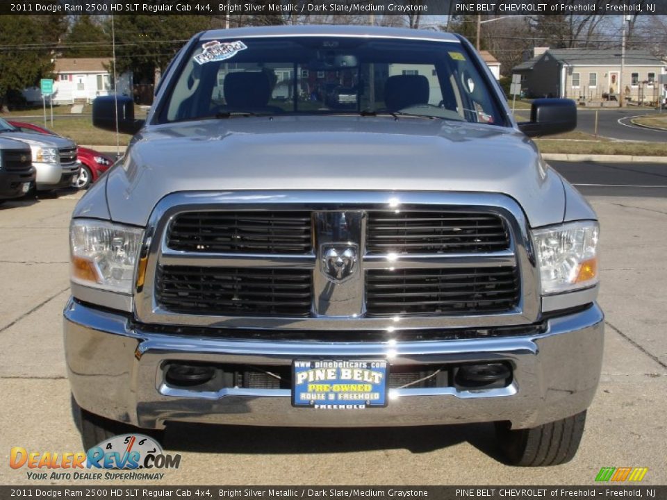 2011 Dodge Ram 2500 HD SLT Regular Cab 4x4 Bright Silver Metallic / Dark Slate/Medium Graystone Photo #2