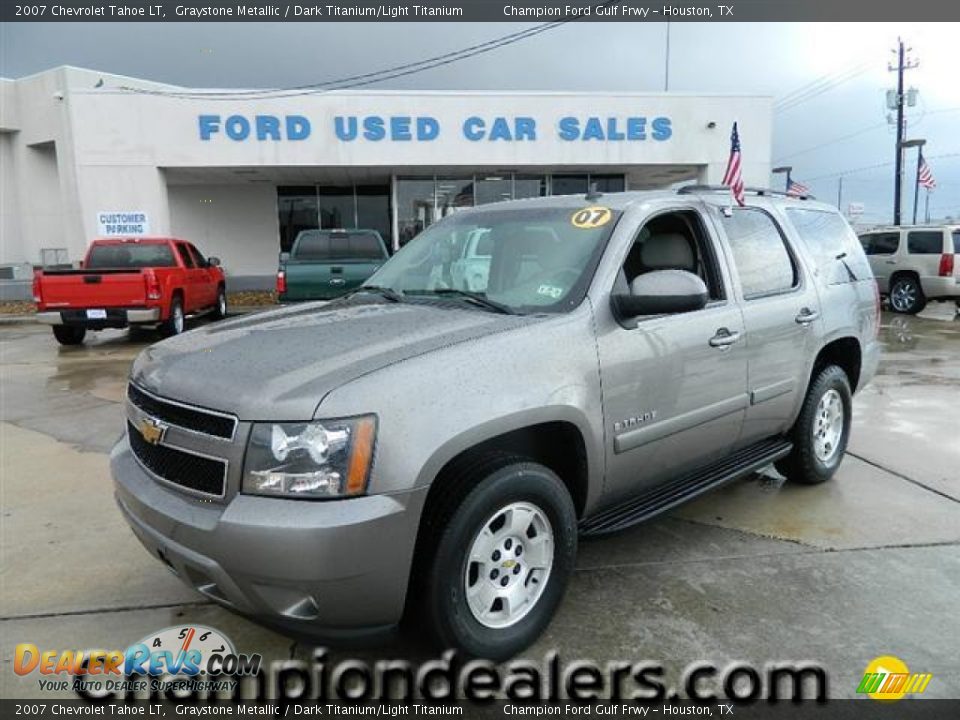 2007 Chevrolet Tahoe LT Graystone Metallic / Dark Titanium/Light Titanium Photo #1