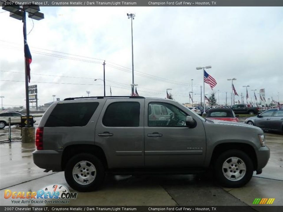 2007 Chevrolet Tahoe LT Graystone Metallic / Dark Titanium/Light Titanium Photo #4