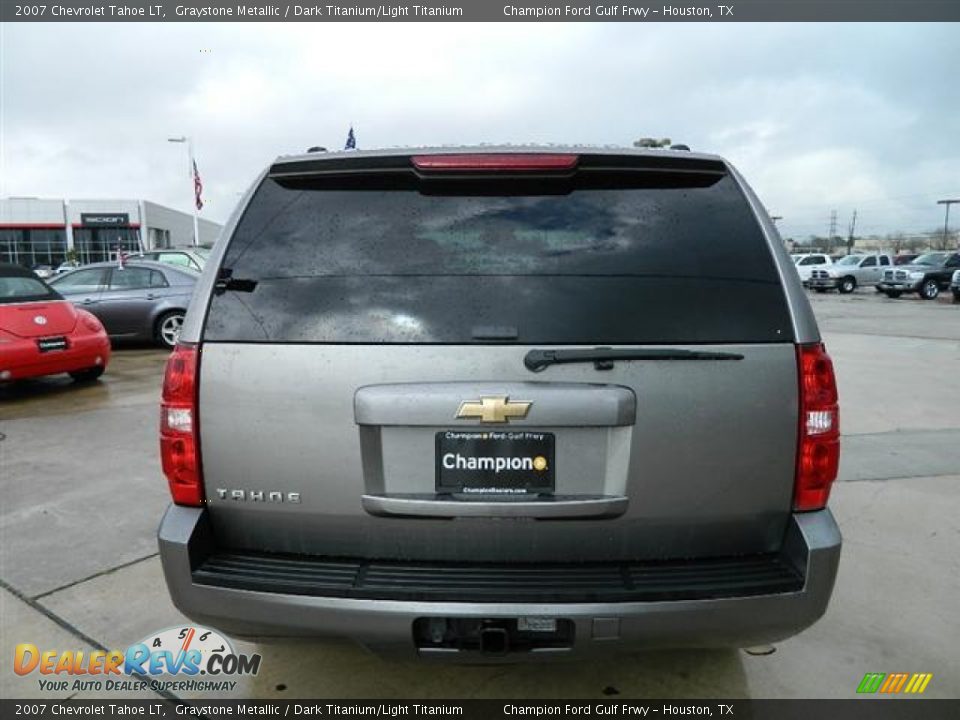 2007 Chevrolet Tahoe LT Graystone Metallic / Dark Titanium/Light Titanium Photo #6
