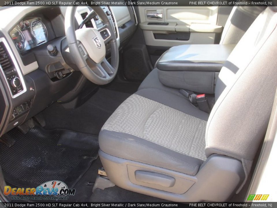 Dark Slate/Medium Graystone Interior - 2011 Dodge Ram 2500 HD SLT Regular Cab 4x4 Photo #11