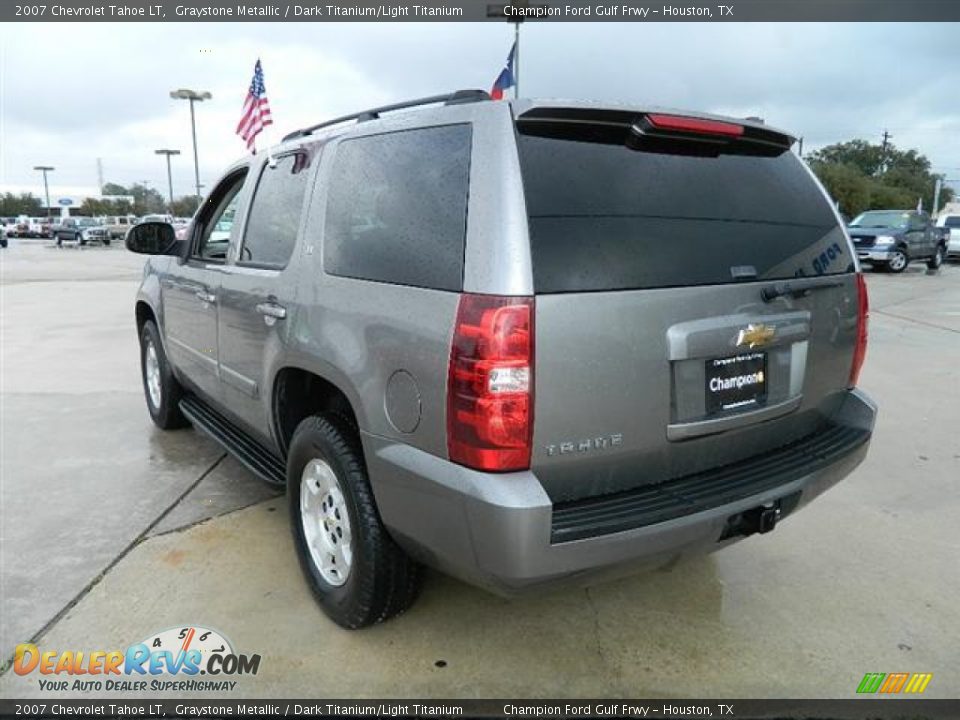 2007 Chevrolet Tahoe LT Graystone Metallic / Dark Titanium/Light Titanium Photo #7
