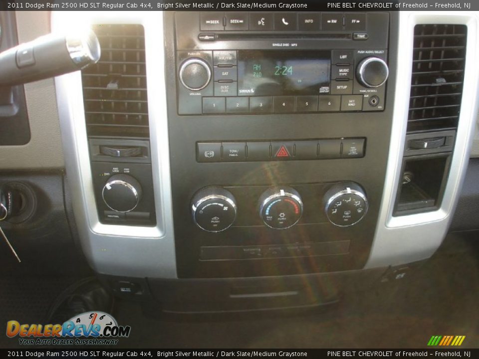 2011 Dodge Ram 2500 HD SLT Regular Cab 4x4 Bright Silver Metallic / Dark Slate/Medium Graystone Photo #12