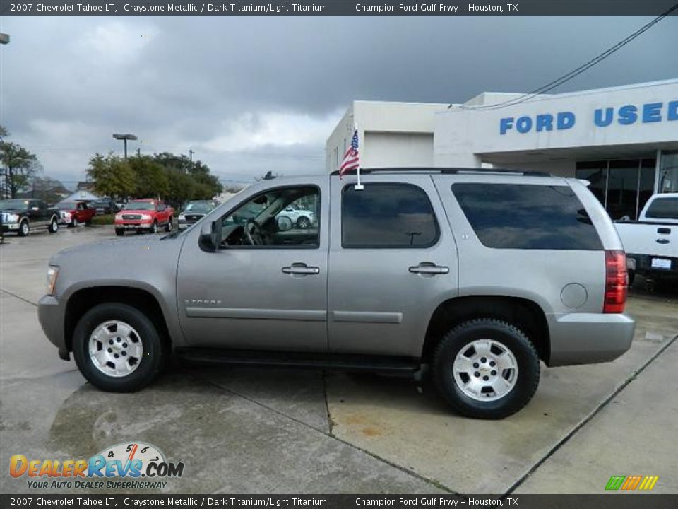 2007 Chevrolet Tahoe LT Graystone Metallic / Dark Titanium/Light Titanium Photo #8