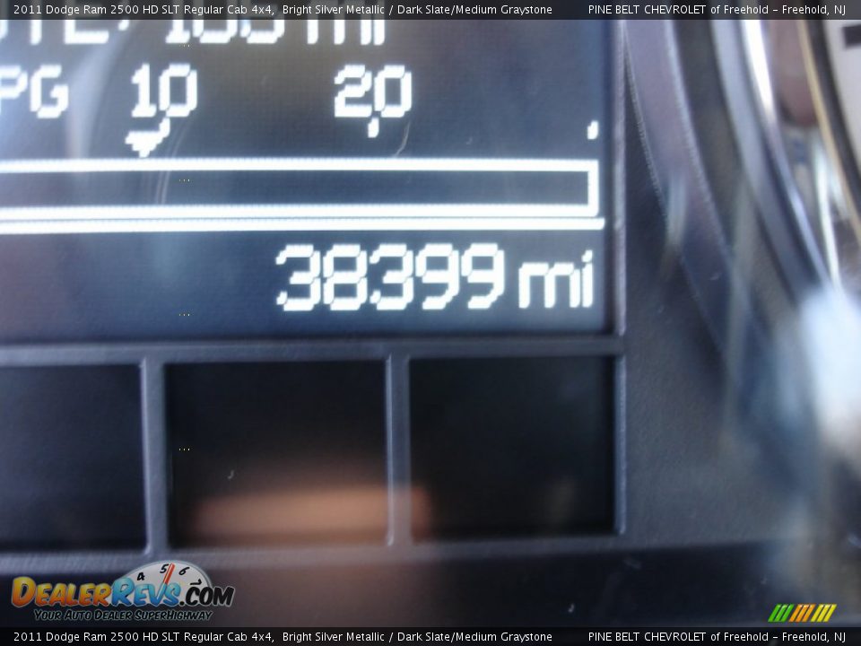 2011 Dodge Ram 2500 HD SLT Regular Cab 4x4 Bright Silver Metallic / Dark Slate/Medium Graystone Photo #14