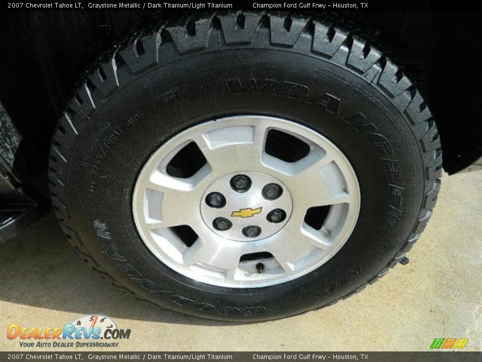 2007 Chevrolet Tahoe LT Graystone Metallic / Dark Titanium/Light Titanium Photo #11