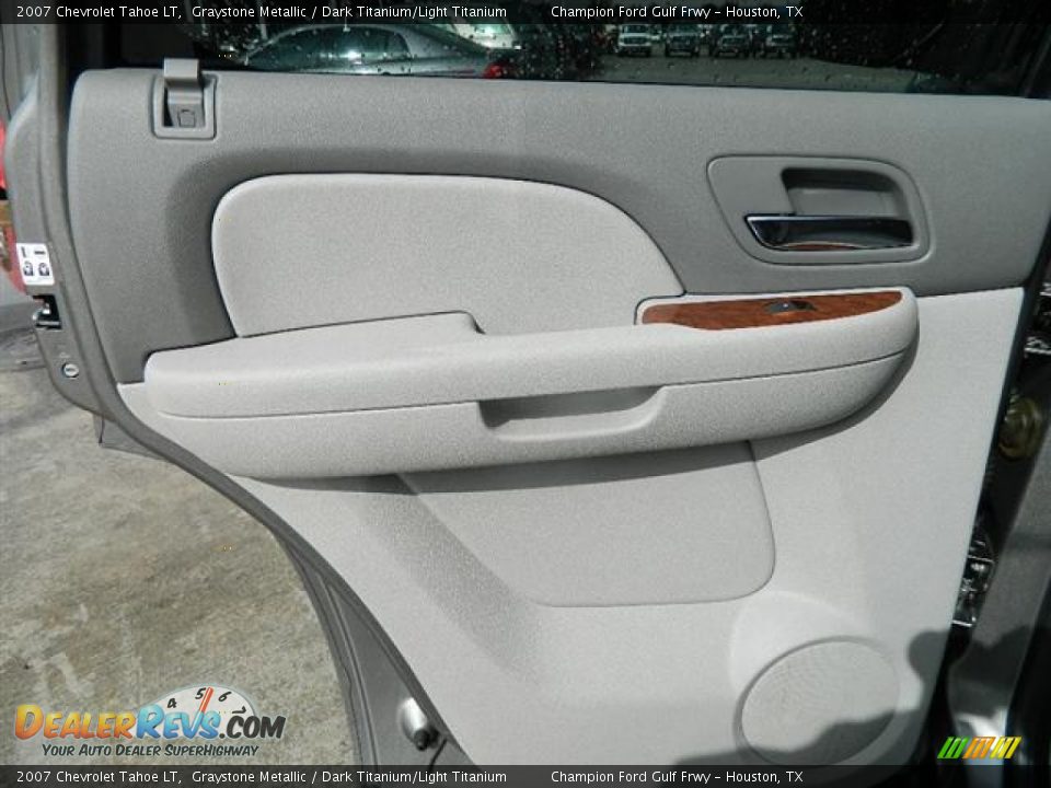 2007 Chevrolet Tahoe LT Graystone Metallic / Dark Titanium/Light Titanium Photo #12