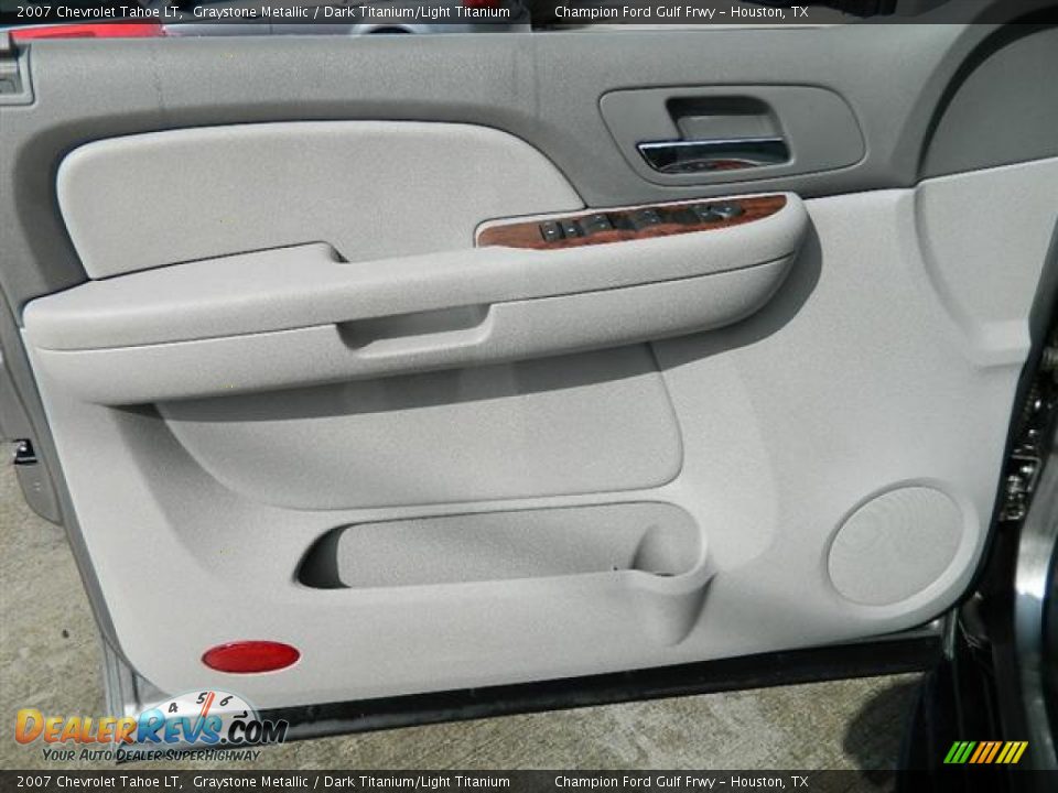 2007 Chevrolet Tahoe LT Graystone Metallic / Dark Titanium/Light Titanium Photo #17