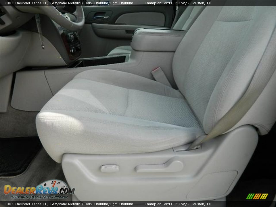 2007 Chevrolet Tahoe LT Graystone Metallic / Dark Titanium/Light Titanium Photo #19