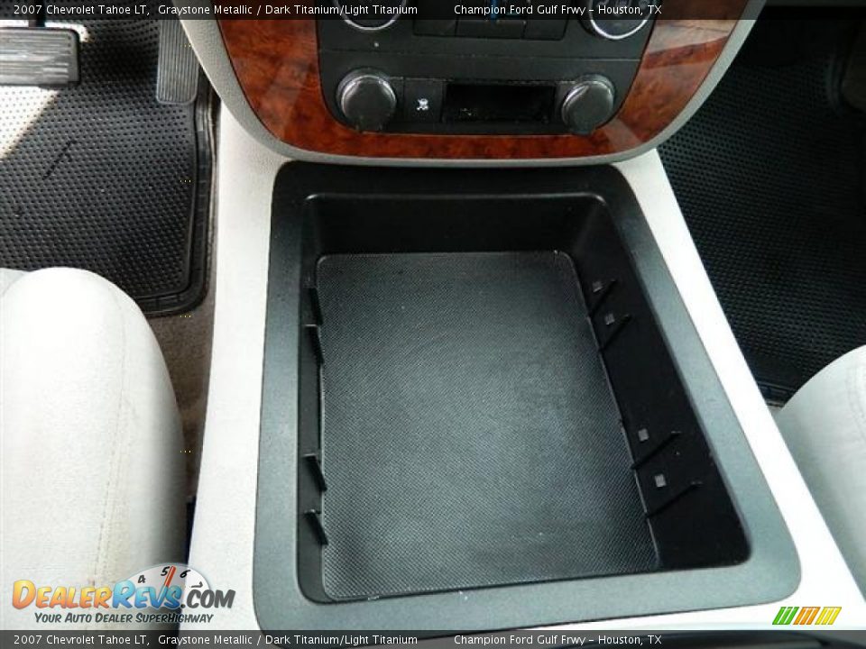 2007 Chevrolet Tahoe LT Graystone Metallic / Dark Titanium/Light Titanium Photo #21