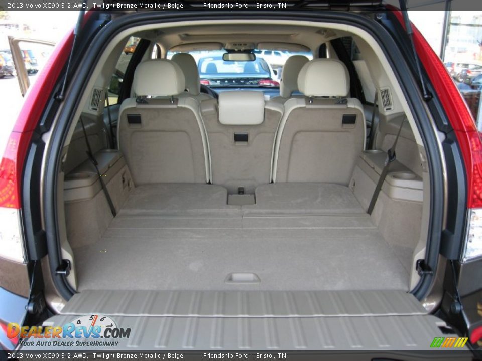 2013 Volvo XC90 3.2 AWD Trunk Photo #12