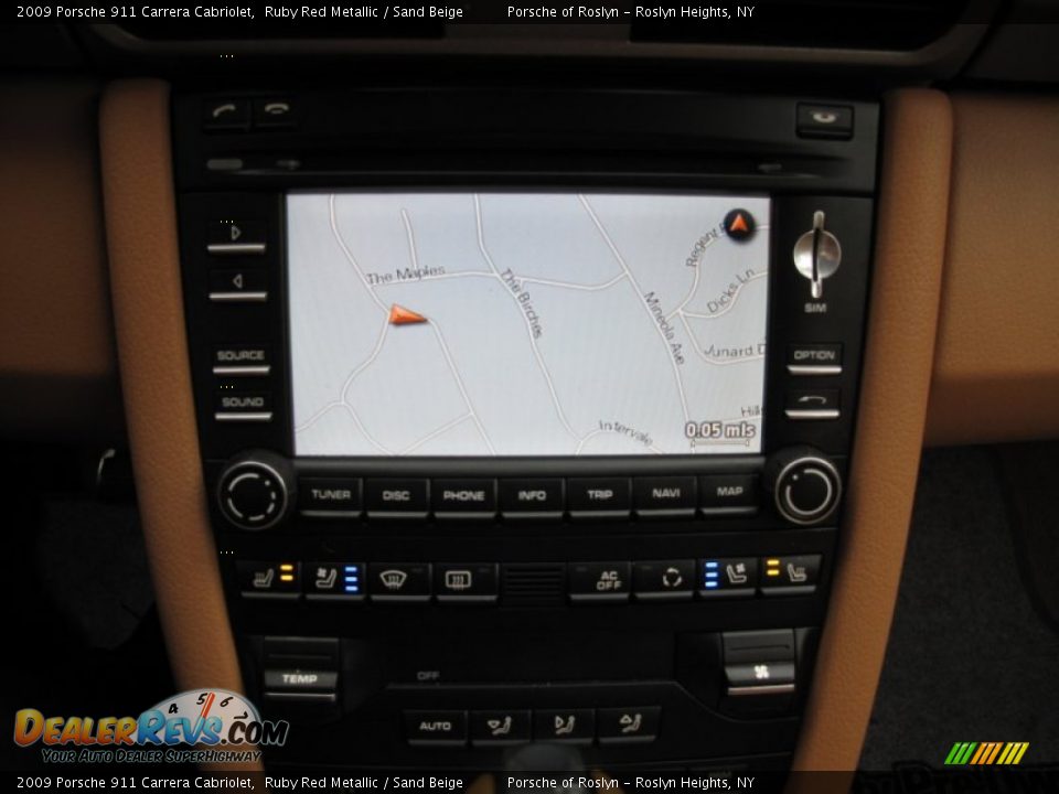2009 Porsche 911 Carrera Cabriolet Ruby Red Metallic / Sand Beige Photo #18
