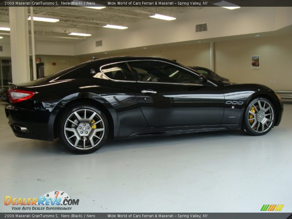 2009 Maserati GranTurismo S Nero (Black) / Nero Photo #7