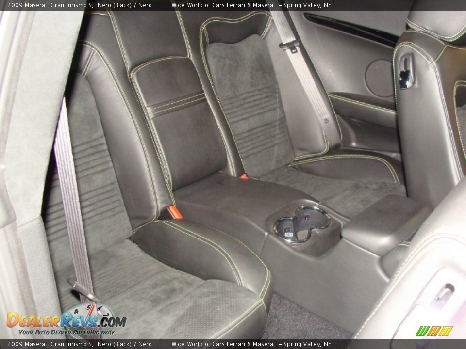Nero Interior - 2009 Maserati GranTurismo S Photo #14