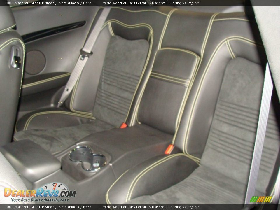 Rear Seat of 2009 Maserati GranTurismo S Photo #18