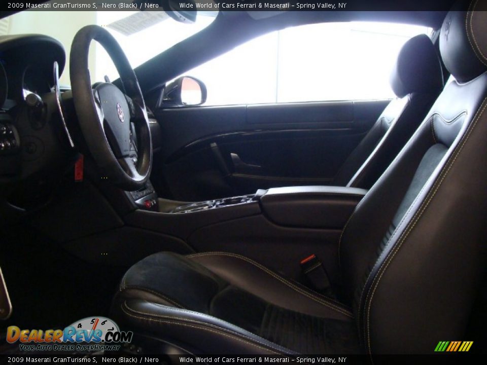 2009 Maserati GranTurismo S Nero (Black) / Nero Photo #19