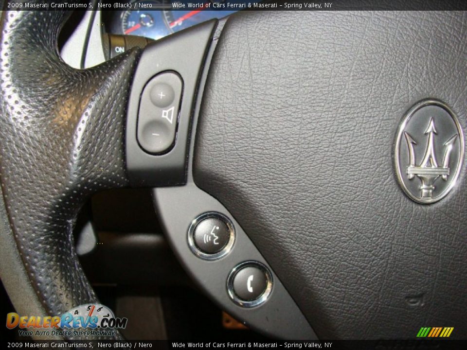2009 Maserati GranTurismo S Nero (Black) / Nero Photo #27