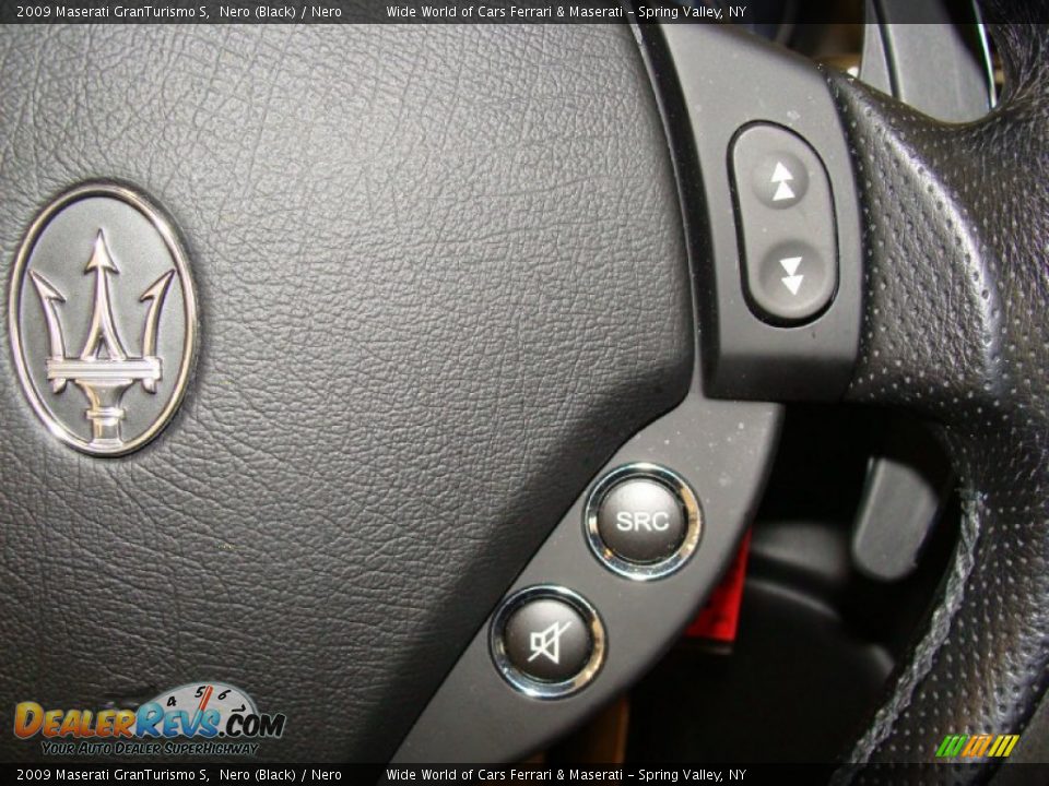 2009 Maserati GranTurismo S Nero (Black) / Nero Photo #28