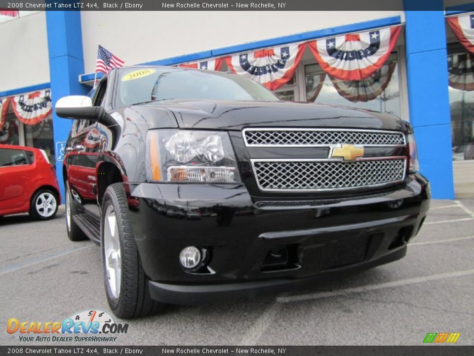 2008 Chevrolet Tahoe LTZ 4x4 Black / Ebony Photo #1