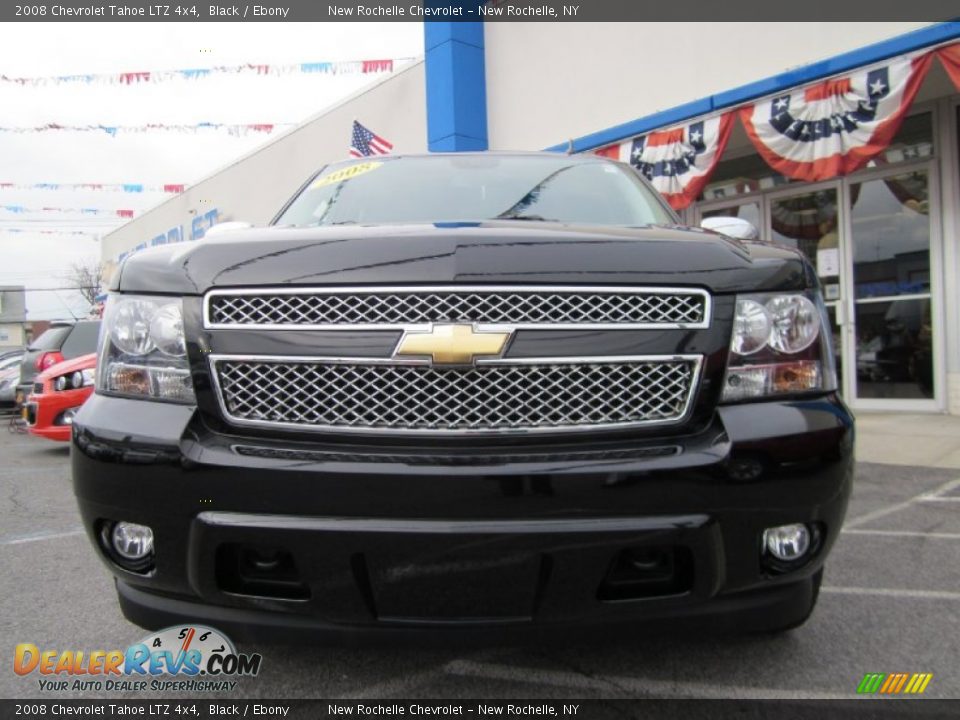 2008 Chevrolet Tahoe LTZ 4x4 Black / Ebony Photo #2