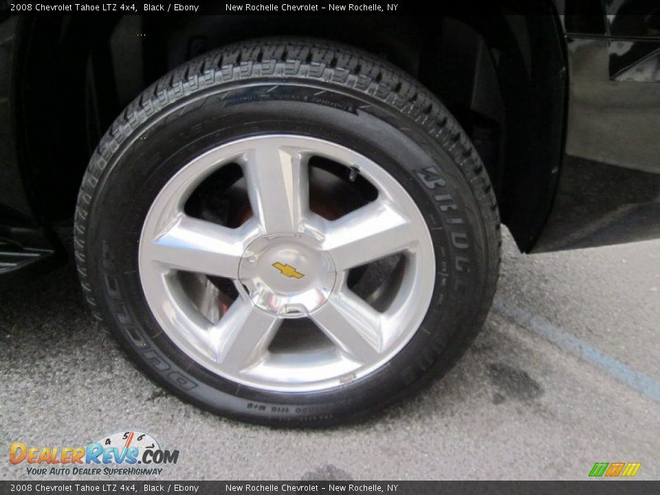 2008 Chevrolet Tahoe LTZ 4x4 Black / Ebony Photo #4