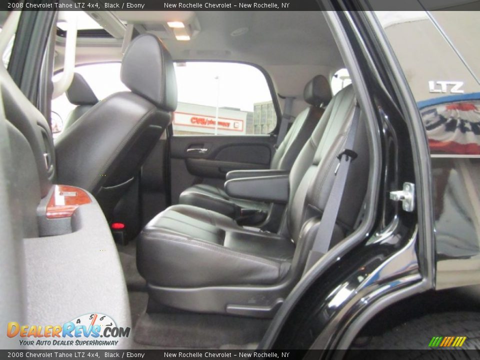 2008 Chevrolet Tahoe LTZ 4x4 Black / Ebony Photo #8