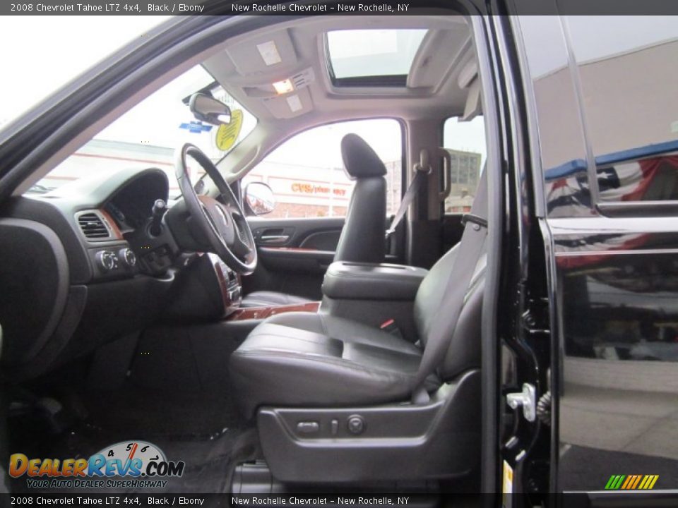 2008 Chevrolet Tahoe LTZ 4x4 Black / Ebony Photo #9