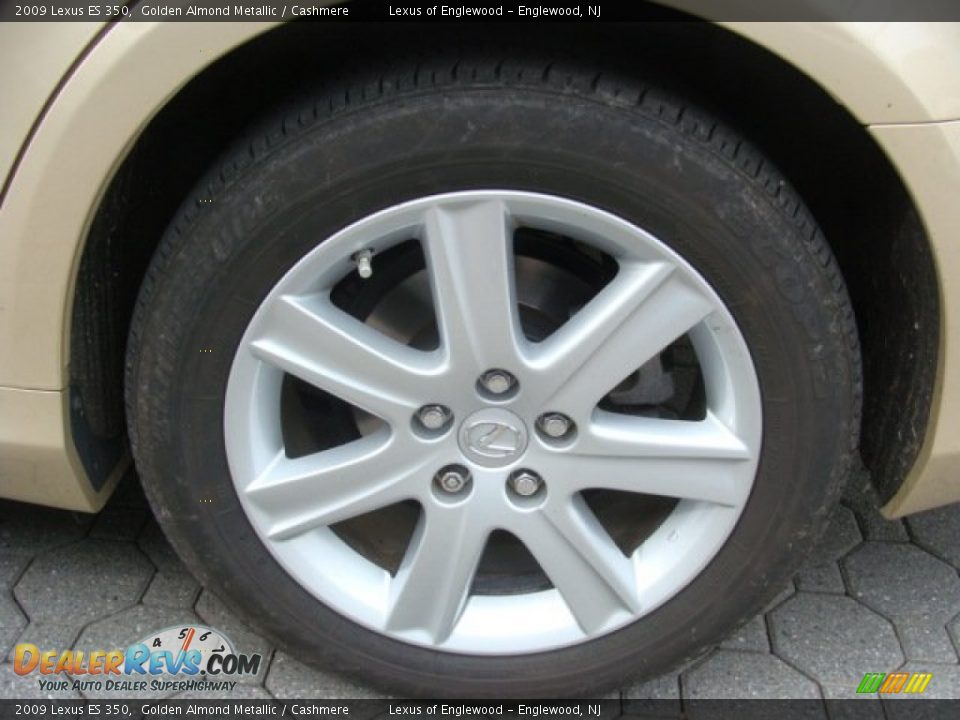 2009 Lexus ES 350 Golden Almond Metallic / Cashmere Photo #14
