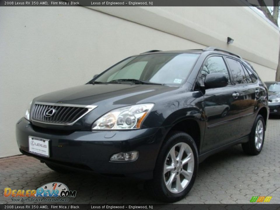 2008 Lexus RX 350 AWD Flint Mica / Black Photo #1
