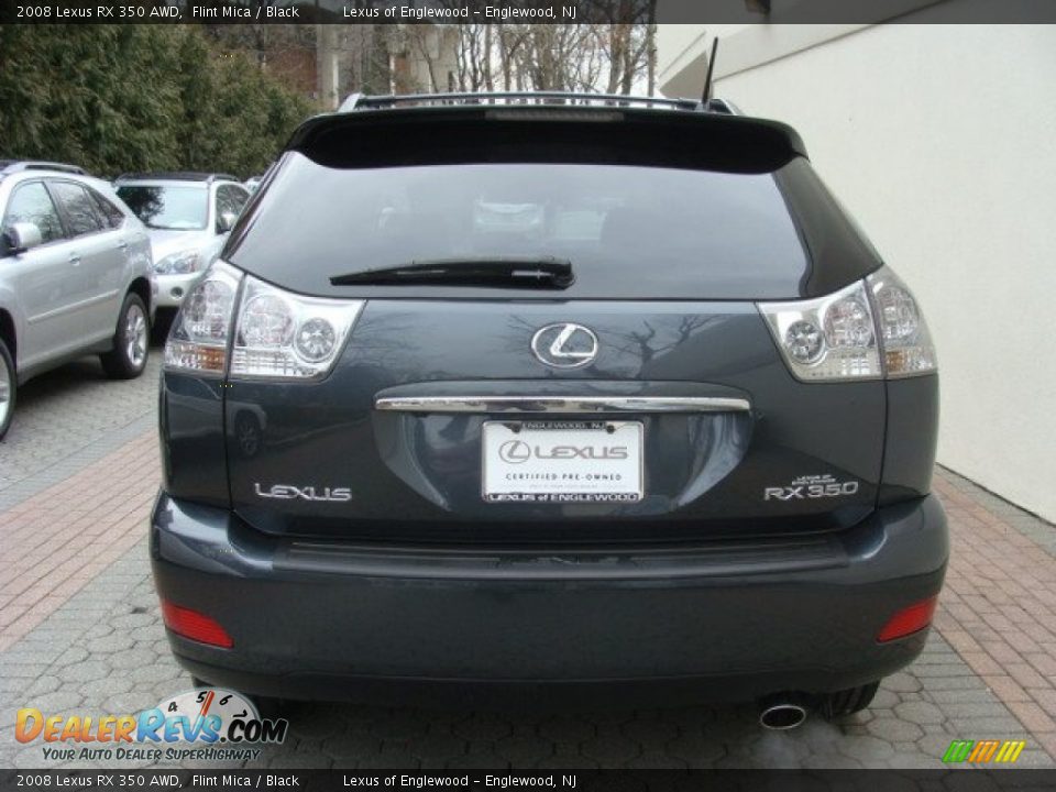 2008 Lexus RX 350 AWD Flint Mica / Black Photo #5