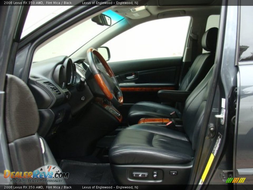 2008 Lexus RX 350 AWD Flint Mica / Black Photo #7