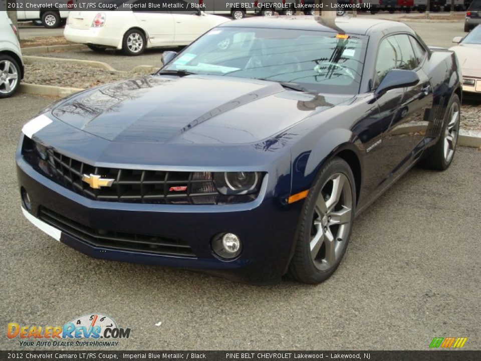 2012 Chevrolet Camaro LT/RS Coupe Imperial Blue Metallic / Black Photo #1