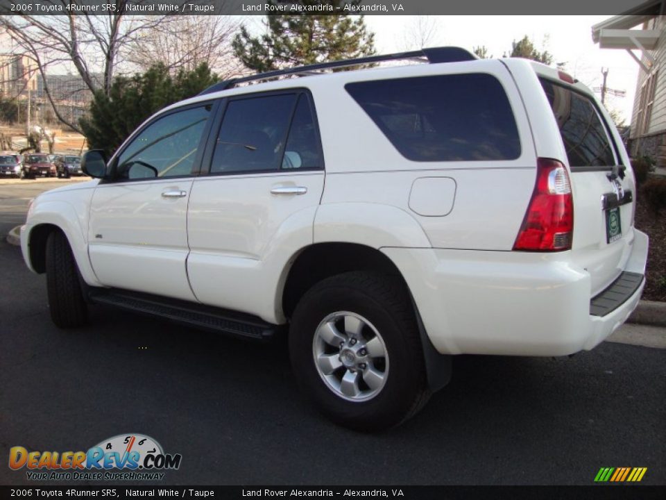 2006 Toyota 4Runner SR5 Natural White / Taupe Photo #6