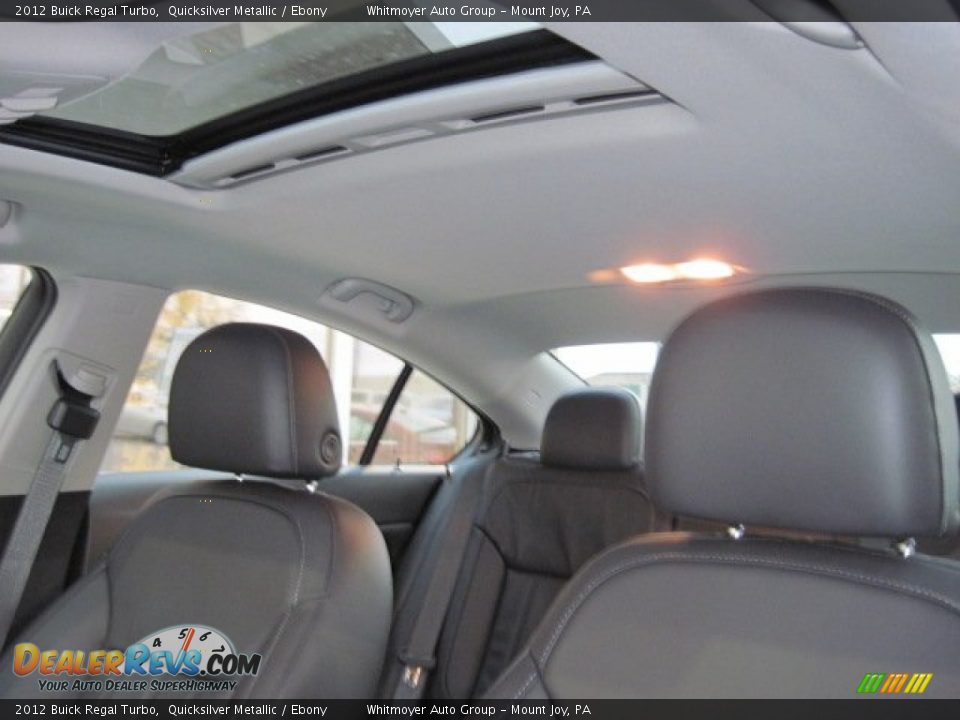 2012 Buick Regal Turbo Quicksilver Metallic / Ebony Photo #7