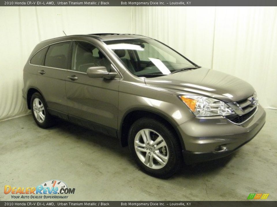 2010 Honda CR-V EX-L AWD Urban Titanium Metallic / Black Photo #1