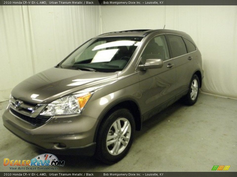 2010 Honda CR-V EX-L AWD Urban Titanium Metallic / Black Photo #3