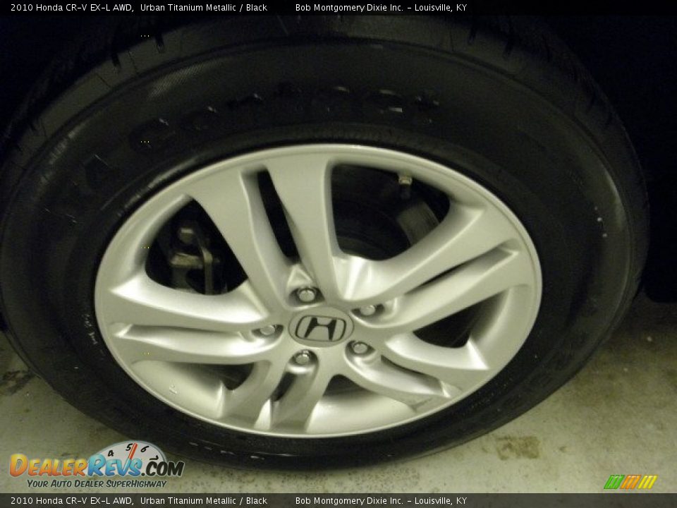 2010 Honda CR-V EX-L AWD Urban Titanium Metallic / Black Photo #11