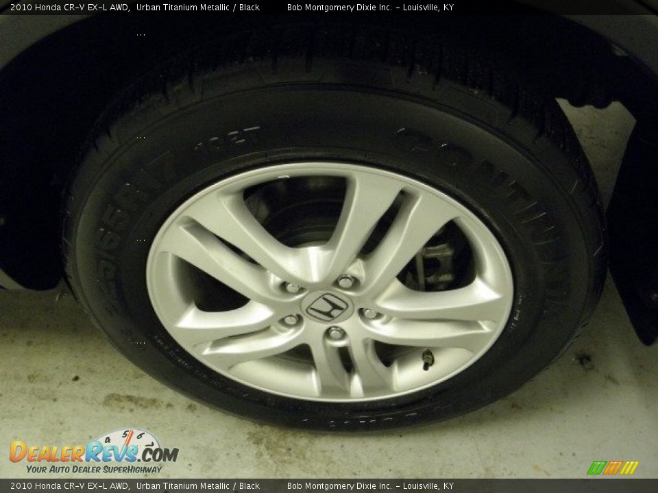 2010 Honda CR-V EX-L AWD Urban Titanium Metallic / Black Photo #12