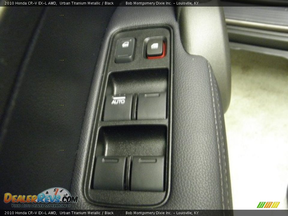 2010 Honda CR-V EX-L AWD Urban Titanium Metallic / Black Photo #16