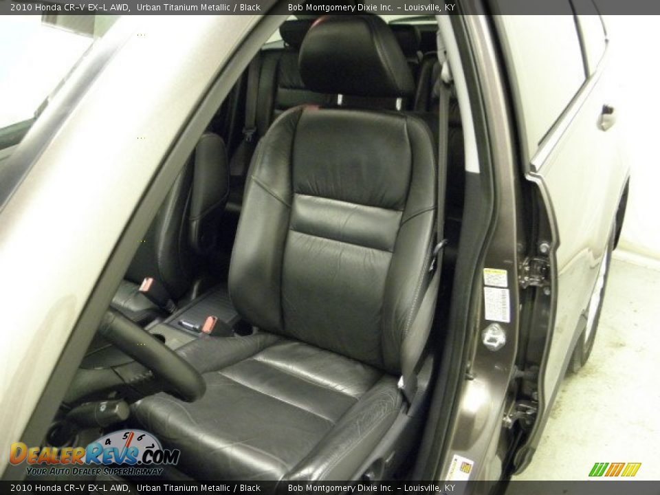 2010 Honda CR-V EX-L AWD Urban Titanium Metallic / Black Photo #18