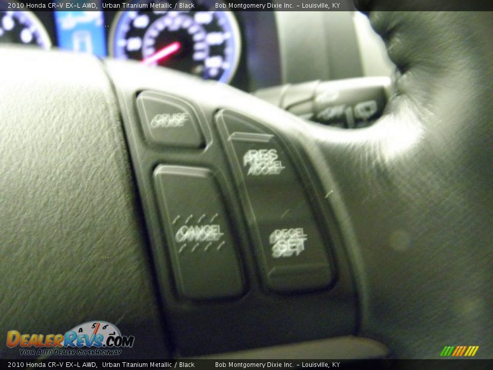 2010 Honda CR-V EX-L AWD Urban Titanium Metallic / Black Photo #22