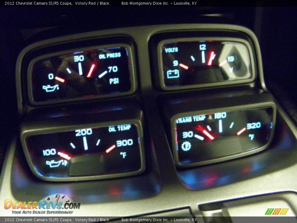 2012 Chevrolet Camaro SS/RS Coupe Gauges Photo #21